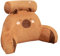Lesekissen fürs Bett, Capybara-Plüschkissen Rückenkissen Lesekissen mit Nacken-/Armstütze, weiches, bequemes Lese- und Bettruhekissen Rückenlehnenkissen zum Lesen, Entspannen, Fernsehen, 60x40cm