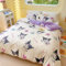 Roffatide Cartoon Kuromi Fleece Decke Fuzzy Weiche Decke Mikrofaser Gemütliche Wurf Decke für Couch Bett Sofa (ohne Kissenbezug) 150 * 200cm
