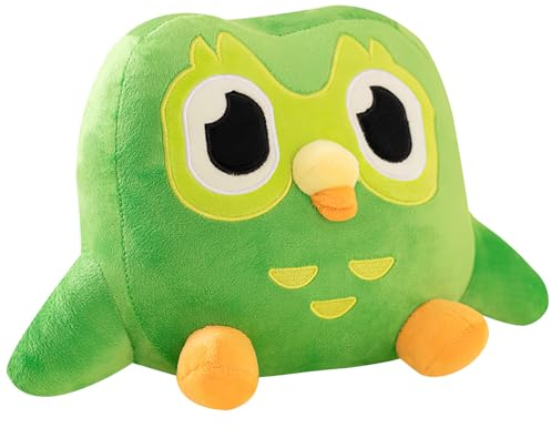 WOKICOR Cartoon Grüne Eule Plüschtier 20 cm Green Owl Plush Toy Weiche Eule Stofftier Kuscheltier Niedliche Tierplüschpuppe Plüsch Eule Spielzeug für Heimdekoration Kinder Geburtstagsgeschenk(1 PCS)