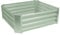 Harbour Housewares Raised Garden Bed - Green - 90 x 90cm - Square - Bottomless Metal Raised Bed Galvanised Steel Planter Box for Growing Outdoor Plants, Vegetables, Flowers and Herbs