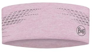BUFF®| DryFlx® Stirnbänder Männlich Weiblich Erwachsene, Schnell trocknend, Elastisch, Reflektierend, Nocturne, Hell, Sichtbarkeit, Laufen, Einheitsgröße, Rosa Light