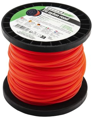 WERKA PRO Runde Nylon-Schnur 50 Meter Rolle Ø 2,4 mm