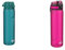 Ion8 1 Litre Water Bottle, Leak Proof, Flip Lid, Carry Handle, Rapid Liquid Flow, Dishwasher Safe & Leak Proof Slim Water Bottle, BPA, 500ml, Pink