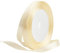 Beige Satinband 10mm x 22 Meters Stoffbänder für Geschenkverpackungen, Blumensträuße, Kunsthandwerk und Hochzeitsdekoration