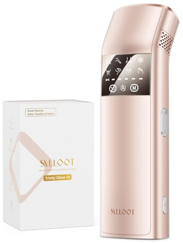 25J Epilatore Luce Pulsata, 200 flash/min Triplo-Impulso IPL, 12 cm² Grande Contatto Zaffiro, 3℃ Indolore Epilatore Laser, Design Ergonomico Con App Intelligente
