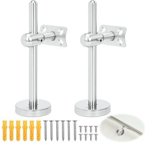 aleawol 2 Set 150 mm Handlaufhalter, Verstellbare Edelstahl Handlaufstütze
