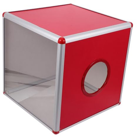 SOIMISS Transparente Raffle Box Für Partyspiele Und Spendenaktionen Ticketaufbewahrungsbox Mit Schlitz Für Abstimmungen Und Events Kleine Spendenbox Für Hochzeiten