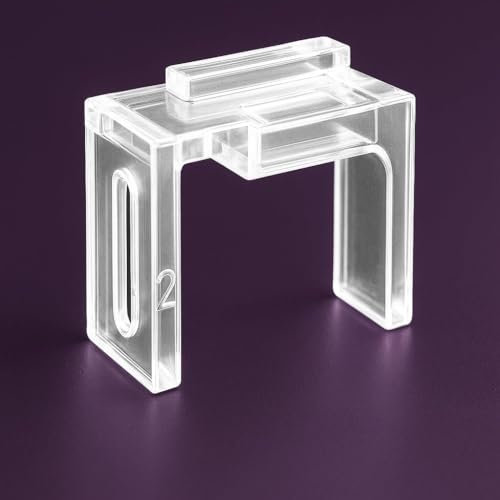 Byour3 - Gardinenhaken ohne Bohren, transparent, verstellbar, für Gardinenschienen - Halterungen für Glasvorhänge ohne Bohren - Universalhaken (4 Haken, 6 bis 9 mm)
