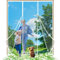 Zanzariera Magnetica per Porte Finestra, 220x200cm Bianco Destra e Sinistra Doppia apertura porta Upgrade Zanzariera Porta, Zanzariere Magnetiche per Porte Finestre, Porta Ingresso, Balconi