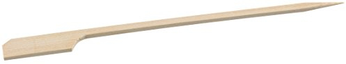 Fackelmann Fingerfood-Sticks 15 cm ASIA LINE, Holzspieße aus Bambus, robuste Naturholzspieße (Farbe: Braun), Menge: 50 Stück
