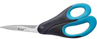 Richardson Sheffield GRIPI Küchen-Schere, blau, Scharfe Multifunktions-Küchenschere, Universal-Schere, Edelstahl rostfrei, für Rechts- und Linkshänder
