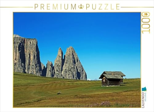 CALVENDO Puzzle EIN Motiv aus dem Kalender Urlaub auf der Seiser ALM | 1000 Teile Lege-Größe 64 x 48 cm Foto-Puzzle für glückliche Stunden