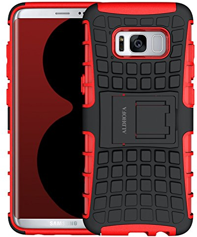 Samsung Galaxy S8 Hülle Handyhülle: Schutzhülle Silikon für Samsung S8-Rot
