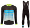 UGLY FROG Radsport Anzüge für Damen Radtrikot Set Langarm Fahrradjacke und Lange Radhose Winter Fahrradbekleidung Outdoor