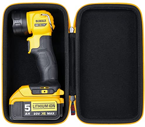 khanka Hard Case Replacement for DEWALT DCL040 20-Volt MAX LED Flashlight Work Light