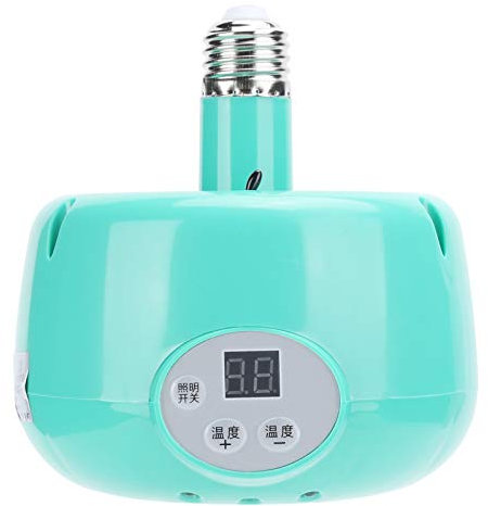 KIKYO Lampada riscaldante per animali domestici, E27 300W 220V Termostato riscaldatore temperatura lampada regolabile per coltivazione per apparecchiature per la conservazione del calore