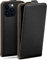 MoEx Flip Case for Apple iPhone 13 Pro Case Foldable 360 Degree Full Protection Vegan Leather Flip Case Phone Case with Vertical Flap Magnetic - Black