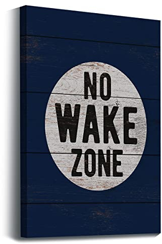329CK-Prints-NoWakeZone Poster und Drucke