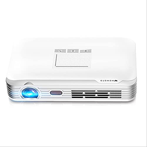 Home Theater Miniature Smart Projector 4K HD DLP Projector 3000 lumens Black(White)