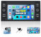 2 Din Android 13 Autoradio für Ford Fiesta Focus Mondeo Galaxy S-Max mit Mirror Link, 7 Zoll Bluetooth Touch Auto Bildschirm Autoradio mit GPS Navi WiFi Bluetooth FM Radio SWC+Rückfahrkamera+Mic