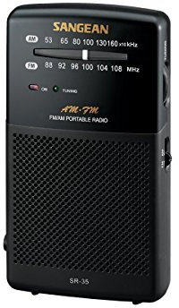 Sangean Radio de Poche analogique AM/FM SR-35