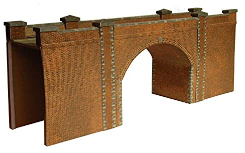 Superquick Red Brick Bridge / Tunnel - OO Gauge 1/72 Card Model Kit