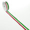 Nationalband Italien + NRW-Band - grün, weiß, rot - 15 mm x 25 m - 2436 15 I