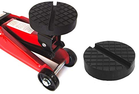 120x25mm mit Nut/Waffel Gummiauflage Gummi-Unterlage Auflage Wagen-Heber Hebebühne rund Auto Klotz Rangier-Wagenheber Puffer Reifen Reifenwechsel LKW Räder KFZ Tuning Zubehör