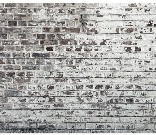 decomonkey Fototapete Steinwand Stein 350x256 cm XXL Design Tapete Fototapeten Tapeten Wandtapete moderne Wand Schlafzimmer Wohnzimmer Ziegel Ziegelstein