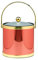 Kraftware Vinyl and Mylar Eiskübel, Kupfer und Messing, 3 Quart
