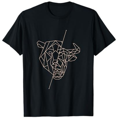 Bear and Bull Art Investition T-Shirt