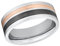 s.Oliver Ring Edelstahl Damen Ringe, Bicolor, Kommt in Schmuck Geschenk Box, 2032551