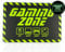 Gaming Zone Schild Leuchtet im dunkeln - Größe: 20 x 30 cm - Material: Aluminium, langnachleuchtend - gelb/schwarz - Eat Sleep Game Repeat - Wand- & Türschild - signodoo