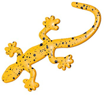 Autoaufkleber,Ekakashop 3D Gecko Aufkleber Metall Logo Sticker Auto Karosserie aufkleber Selbstklebend Fensteraufkleber Abzeichen für Auto,Stoßstange Laptop,Wand,Dekoration Sticker 10,2x4,8cm