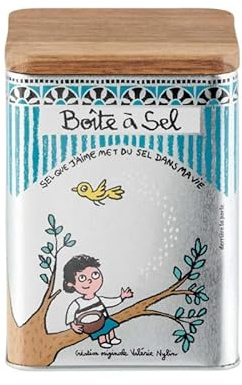 DLP Boîte à sel couvercle bois modèle Dans ma vie - Derrière la porte