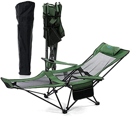 RALIRA Outdoor-Klappstuhl, Campingstuhl, Angeln, Campingstuhl, Outdoor-Stuhl, Oxford-Stoff, Leichter Sitz, Strand, mit Tasche, tragbare Stühle, Klappstühle