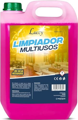 LUCCY Limpiador Multiusos Concentrado 5 Litros | Limpieza Eficaz de Todo Tipo de Supercies