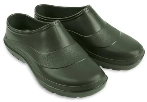 DEMAR leichte Soft Clogs Gartenclogs Gartenschuhe Gruen Gr. 40 (Soft-Clogs-Z)