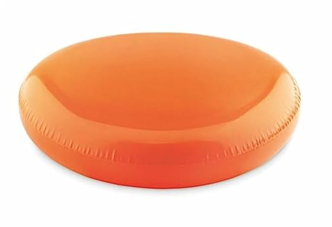 FRESBEE GONFIABILE ARANCIONE Ø22cm x spiaggia mare picnic gioco sport lancio