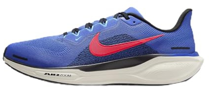 Nike Straßenlaufschuh Nike Pegasus 41 Straßenlaufschuh Für Herren, Astronomy Blue/Hot Punch-Black, FD2722-401, 41 EU (8 US)