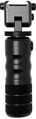 Tough Tactical Tools Monopod, Schwarz, Aluminium, für Kamera, faltbar, höhenverstellbar 11,7 - 14 cm