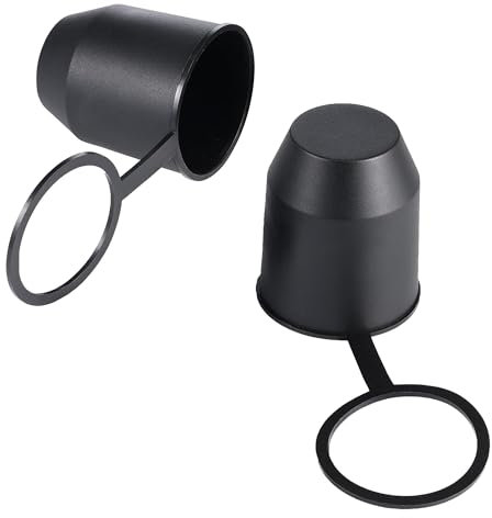 Flaconi Cache Boule Attelage Voiture,Cache Boule Attelage,Protection Boule Attelage,Protege Boule Attelage Voiture,Convient aux Rotules de Barre de Remorquage pour Remorques,Camions et Camping-Cars