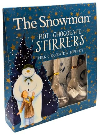 Hot Chocolate Gift Set | 3 X Assorted Hot Chocolate Stirrers In Gift Box | Hot Chocolate Stirring Spoons | Stocking Filler | Hot Chocolate Station | Christmas Gifts