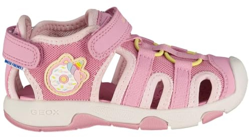 Geox Baby-Mädchen B Sandal Multy Girl Lauflernschuhe