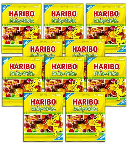 10 er Pack Haribo Fruity-Fruits 10 x 160g