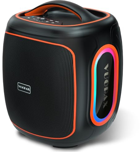 Altavoz Bluetooth Portátil de 120W Peak, Altavoz Inalámbrico Para Fiestas | Al Aire Libre con Woofer 6.5, IP65, Bass Boost, Batería de 18000 mAh, 30H, BT5.4, para Playa, Jardín, Camping, Obra Grande
