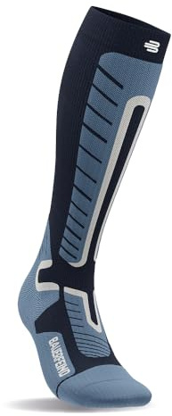 BAUERFEIND Skisocken „Ski Alpine Compression Socks“, 1 Paar Ski Alpin & Snowboard Wintersocken mit Merino-Wolle, Sport Kompressionssocken