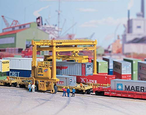 Walthers Cornerstone 933-3222 Mi-Jack Container-Kran, Spiel