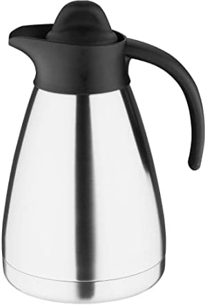 Olympia Screw Top Vacuum Jug 1 L Stainless Steel Mug Cup Creamer Pitcher