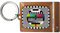 Nostalgic-Art 47015 Retro Wave TV, Schlüsselanhänger, 6 x 4,5 cm
